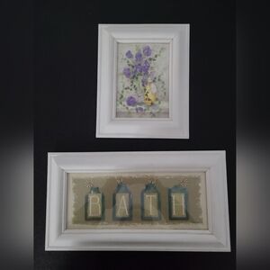 Two Piece Framed Bathroom Wall Art Jill Ankrom and Annie LaPoint